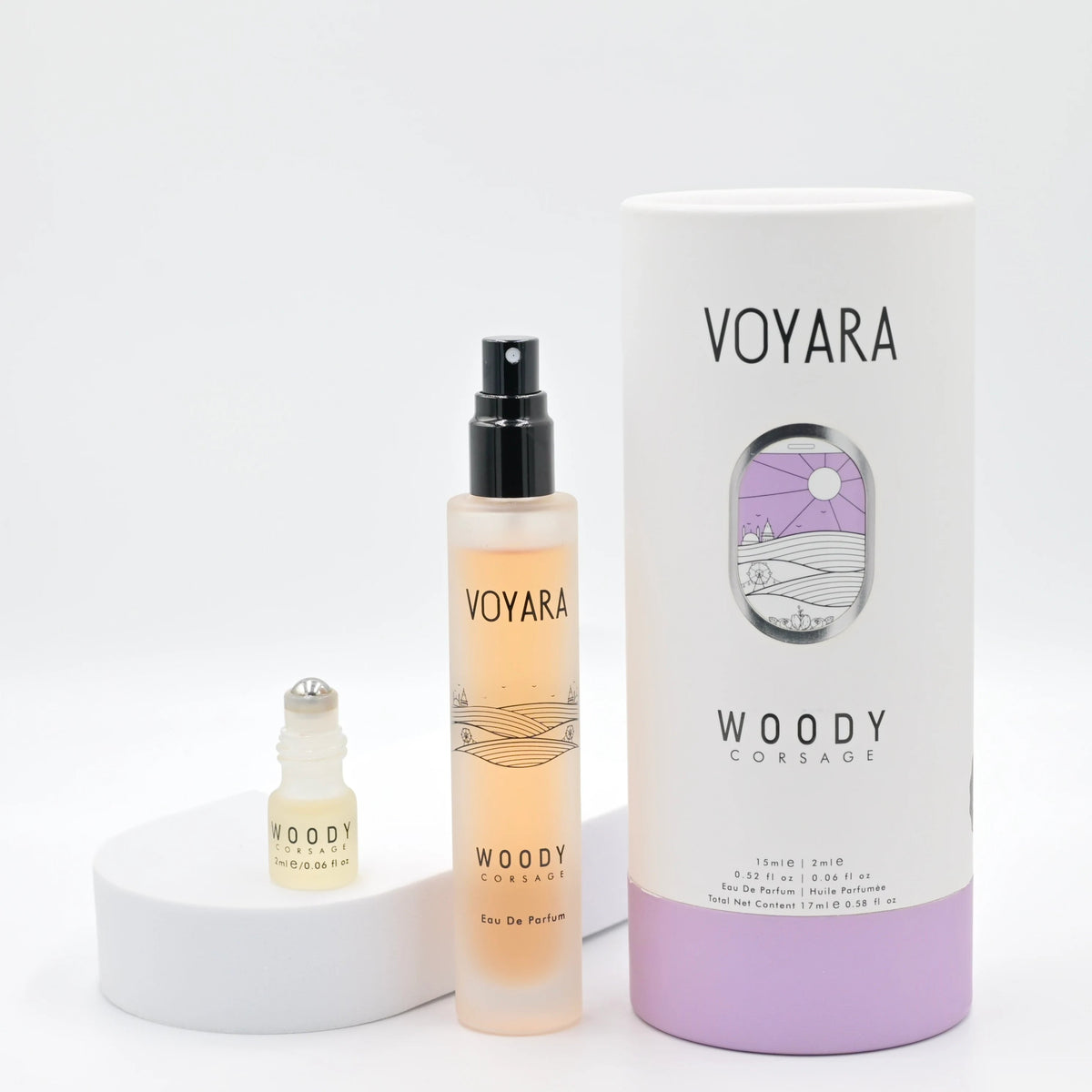 Woody Corsage fragrance duo