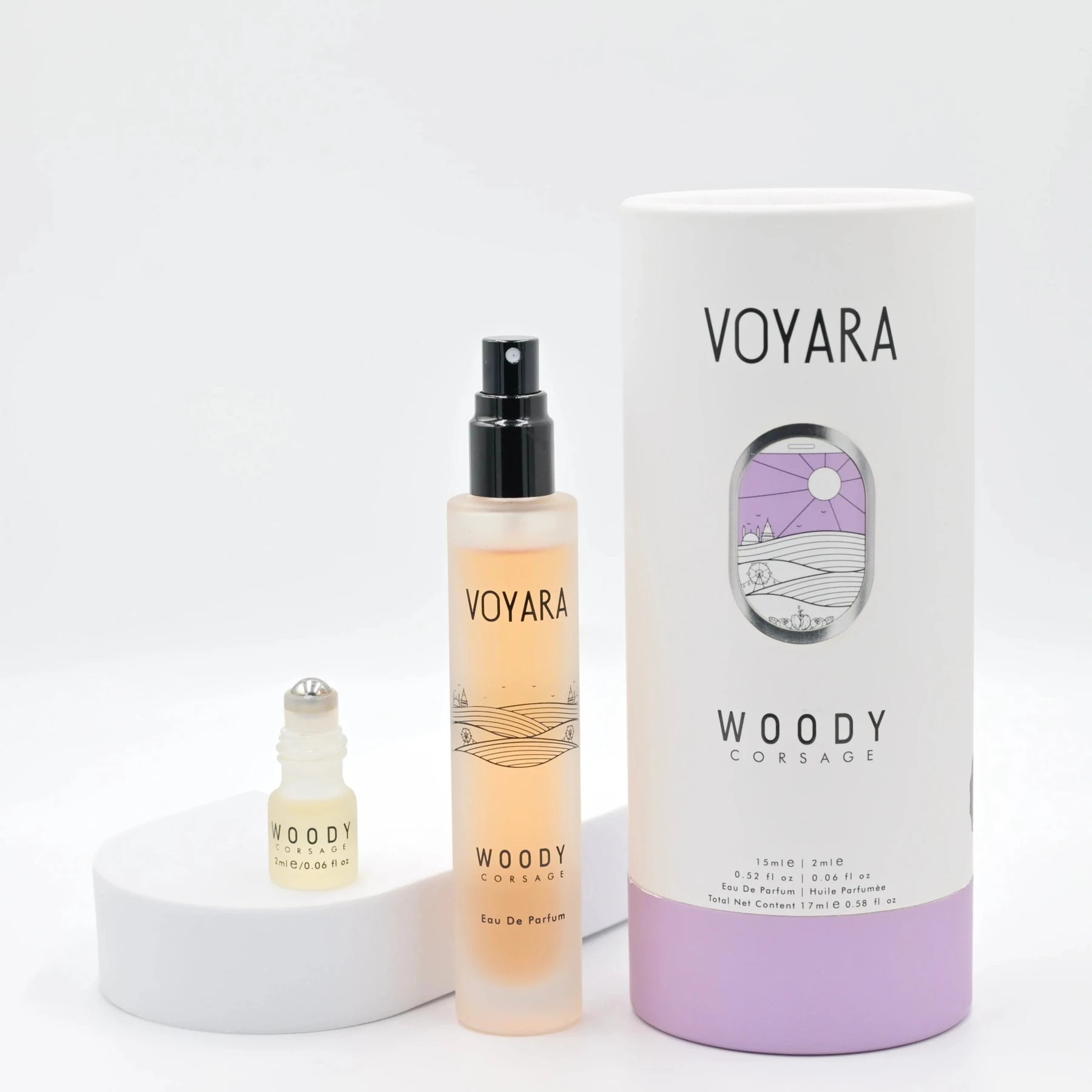 Woody Corsage fragrance duo